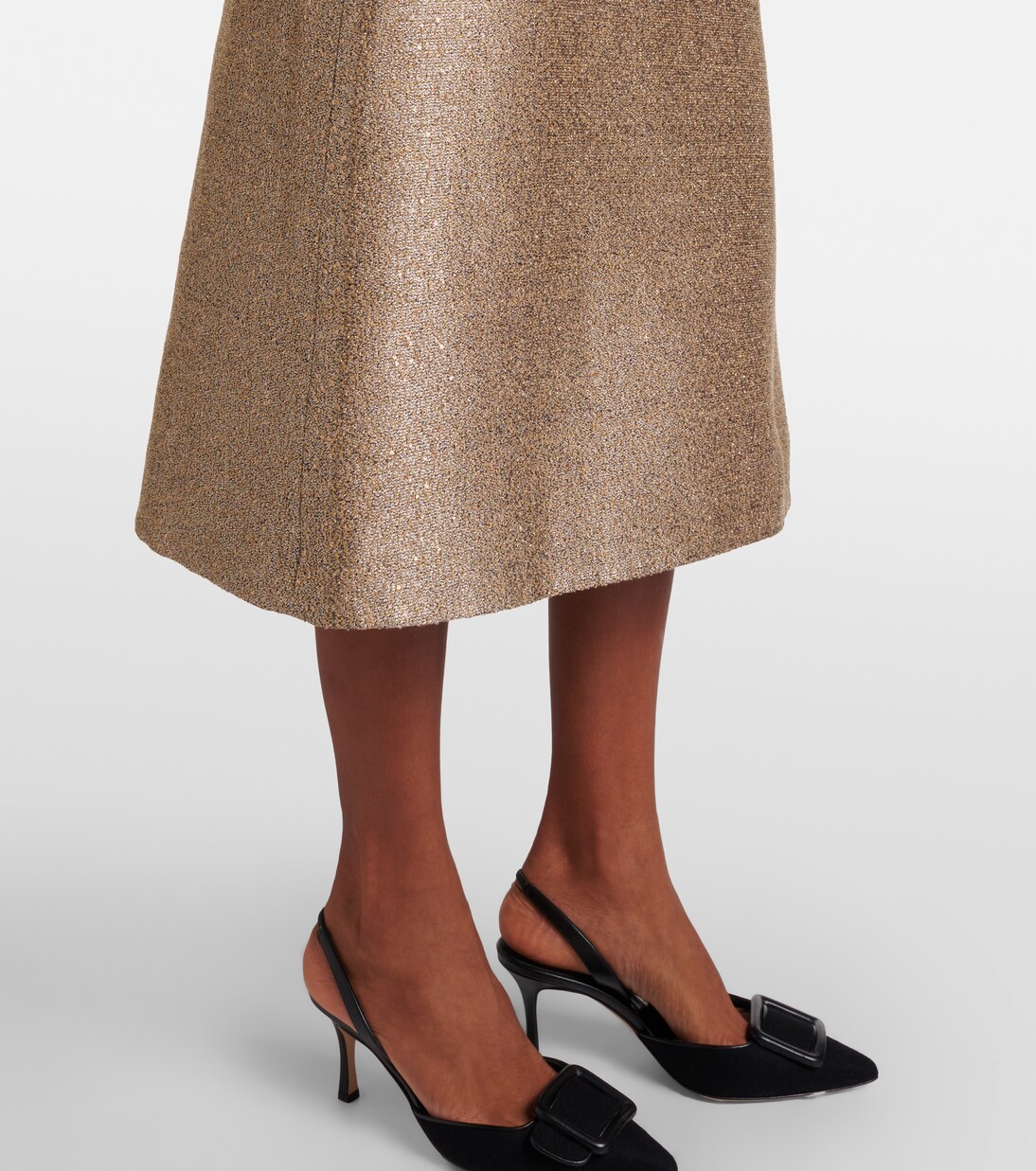 Cocktailkleid Ciro aus Tweed mit Pailletten | Emilia Wickstead