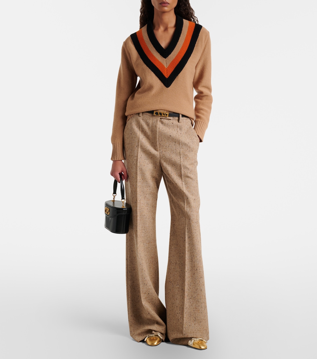 حذاء سلينغ باك من الجلد Valet Du Roi 60 | Valentino Garavani