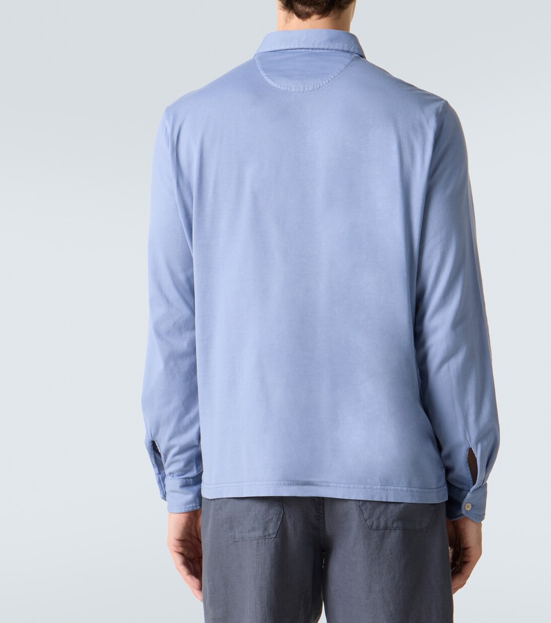 Zero cotton jersey polo shirt | Fedeli