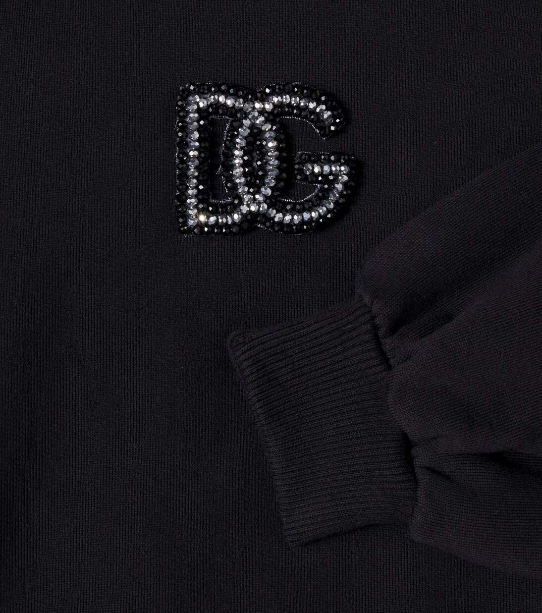 Sweatshirt DG aus Baumwoll-Jersey | Dolce&Gabbana Kids