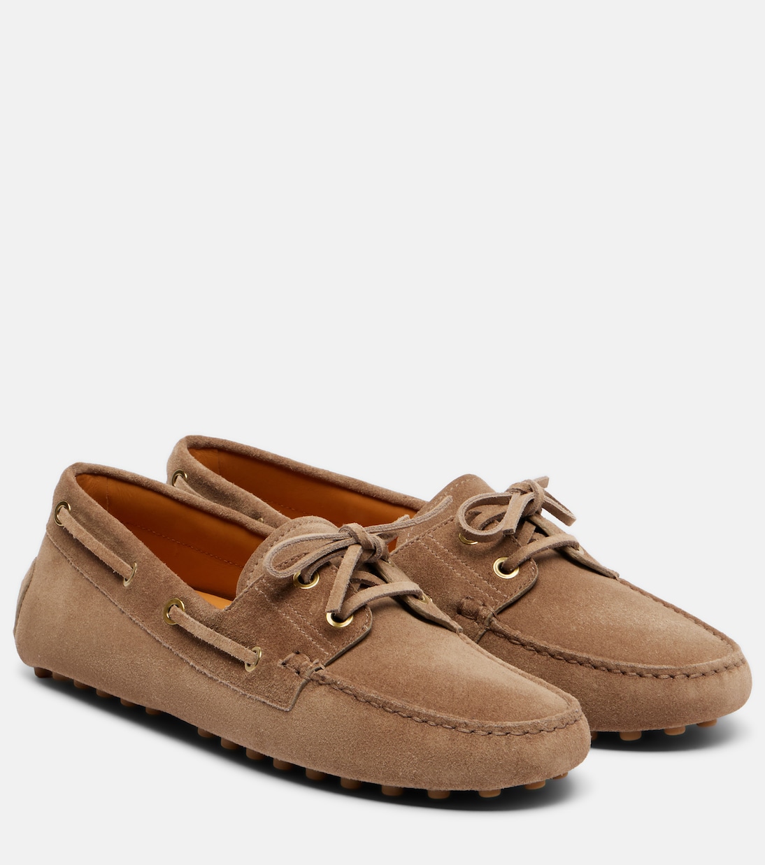 Suede boat shoes | Tod's