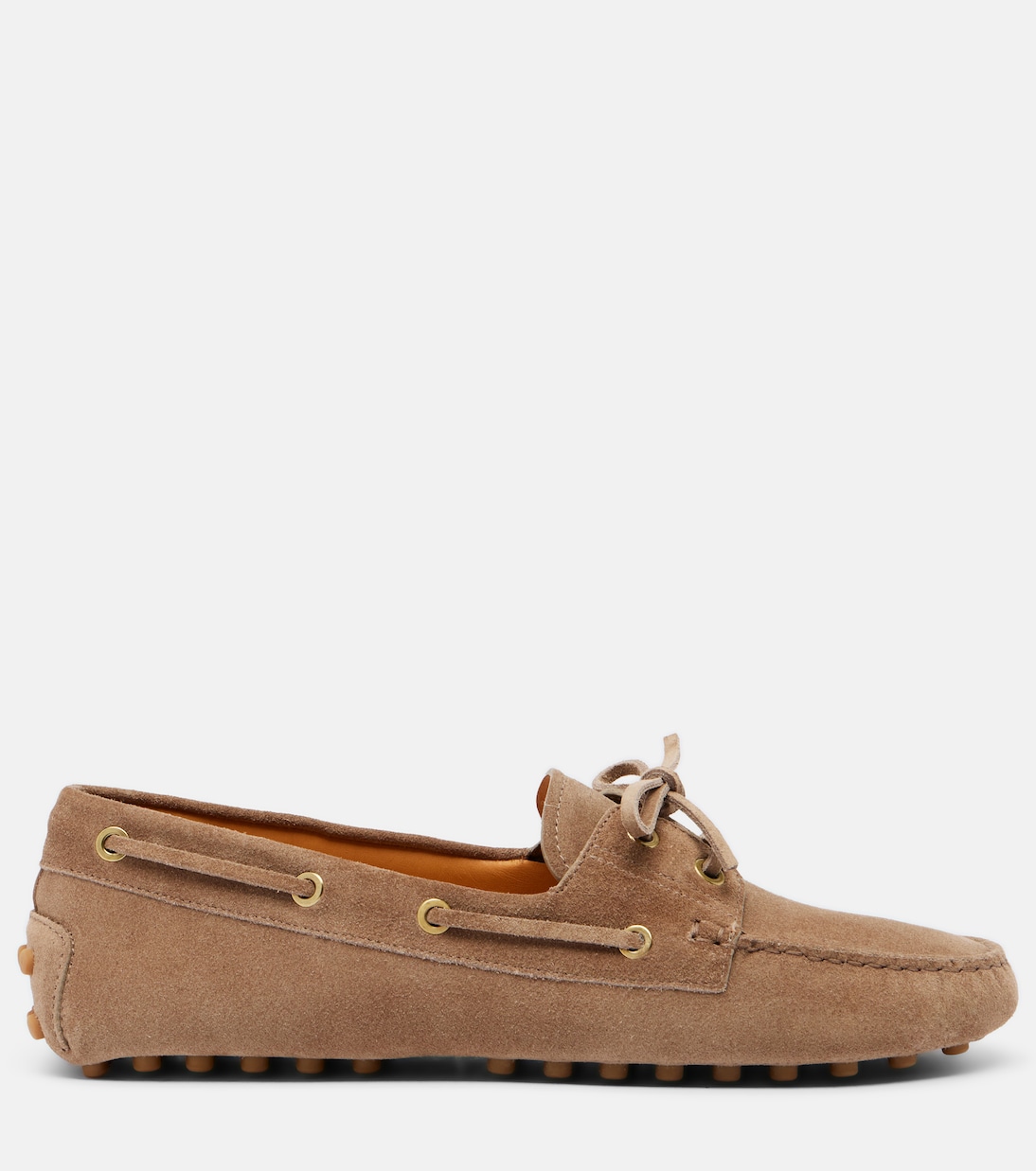 Suede boat shoes | Tod's
