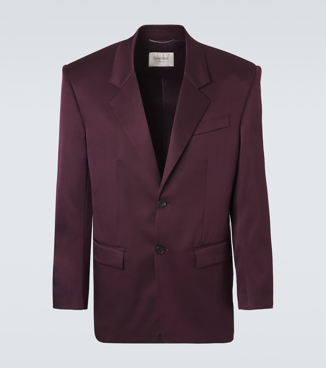 Blazer aus Duchesse-Satin | Saint Laurent