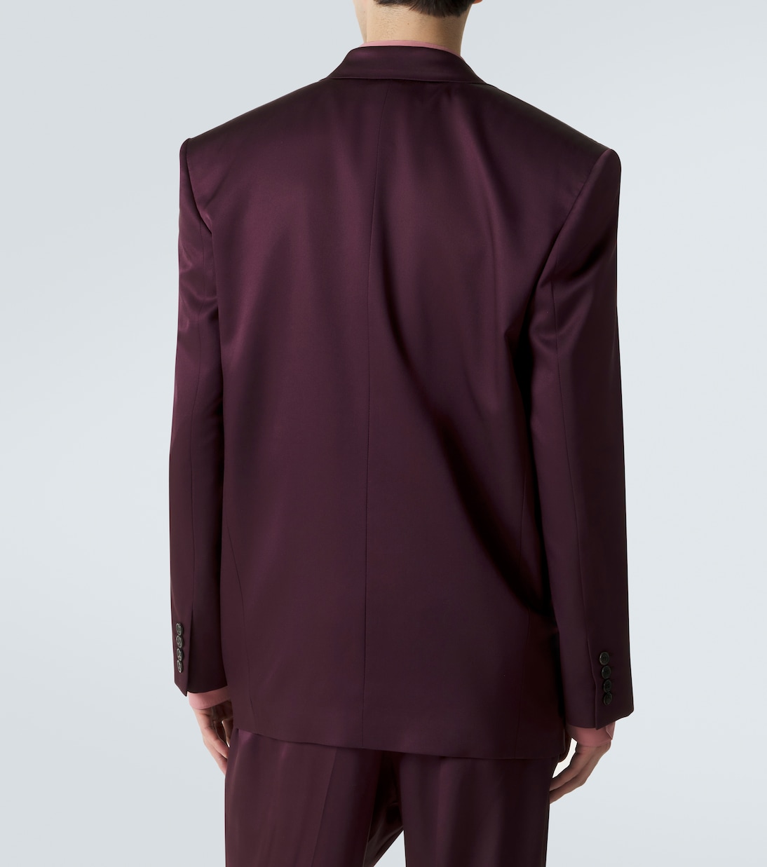 Blazer aus Duchesse-Satin | Saint Laurent