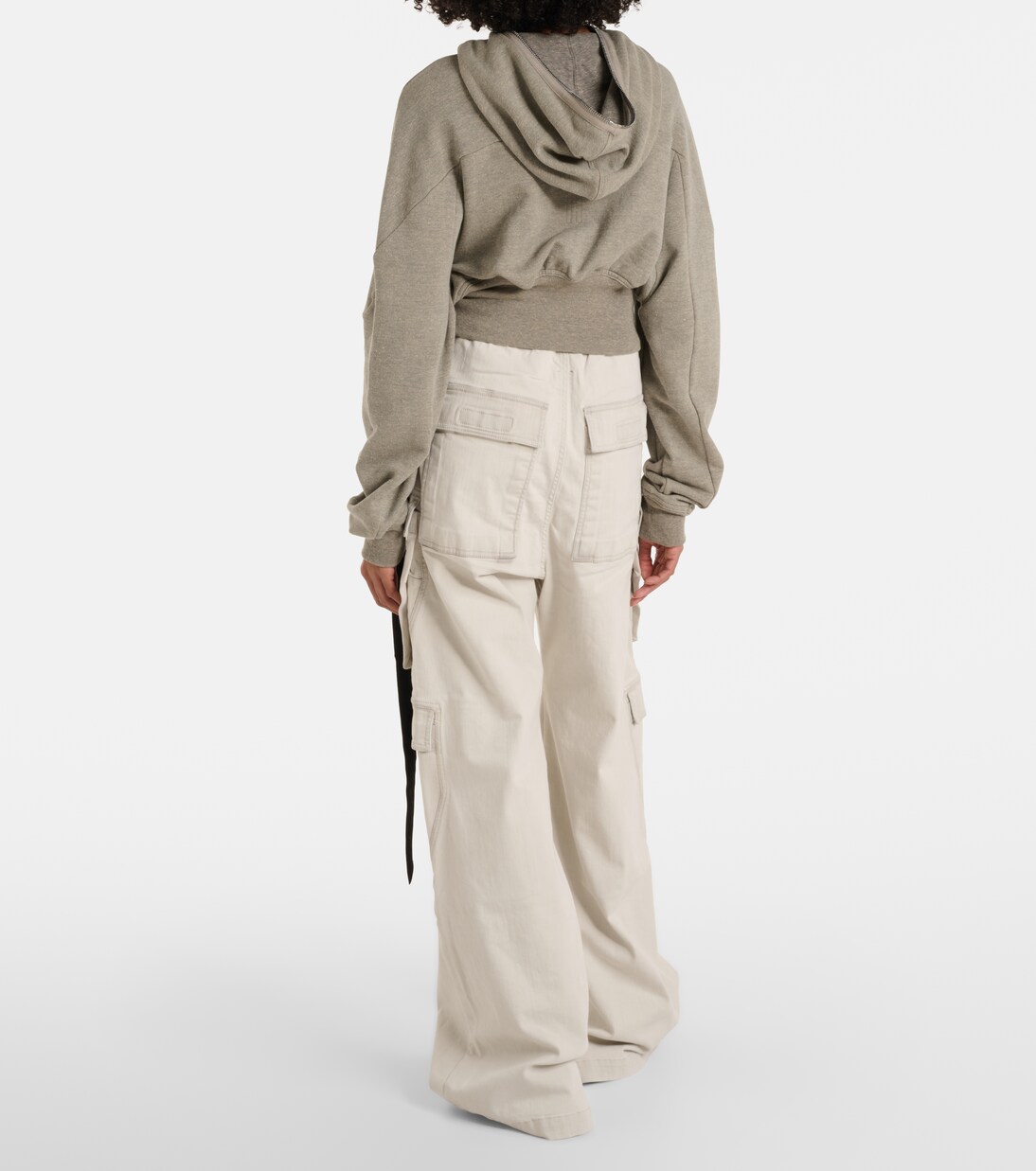 Jumbo cotton-blend cargo pants | Rick Owens