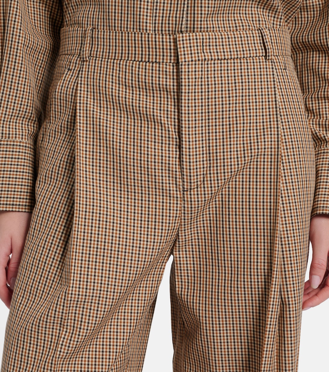 Camille cotton-blend wide-leg pants | Vince