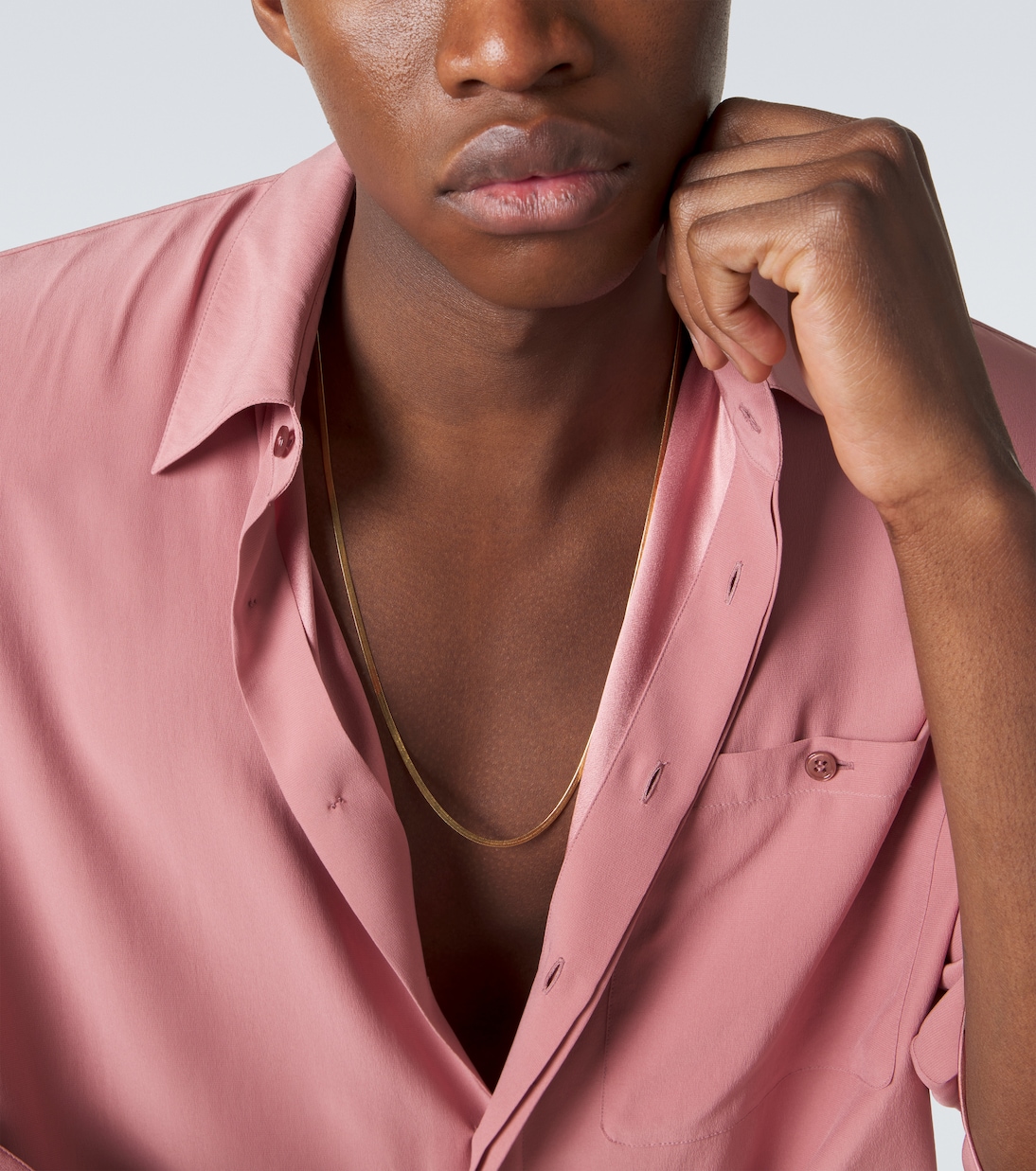 Engraved necklace | Saint Laurent