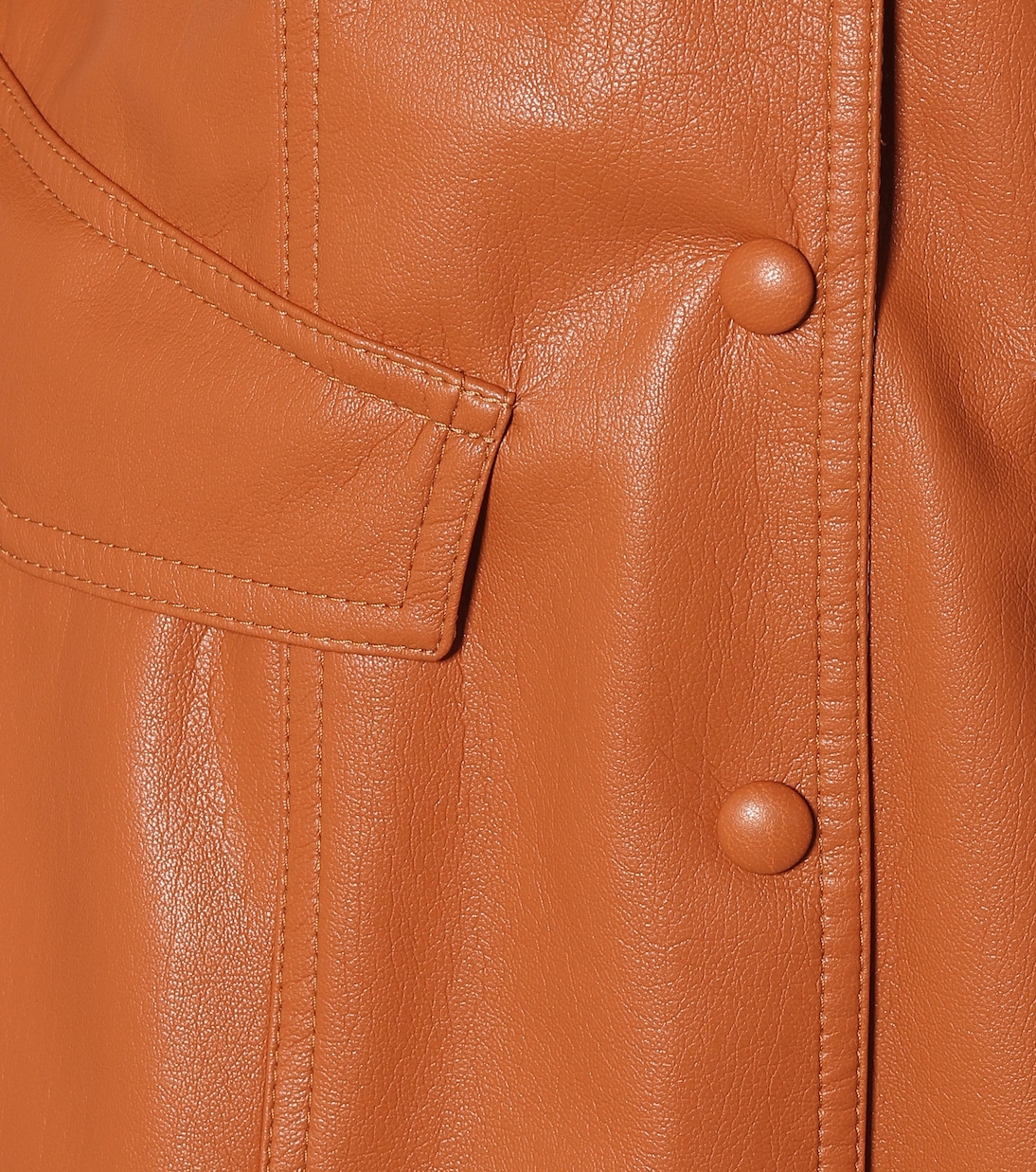 Menphi faux leather dress | Nanushka