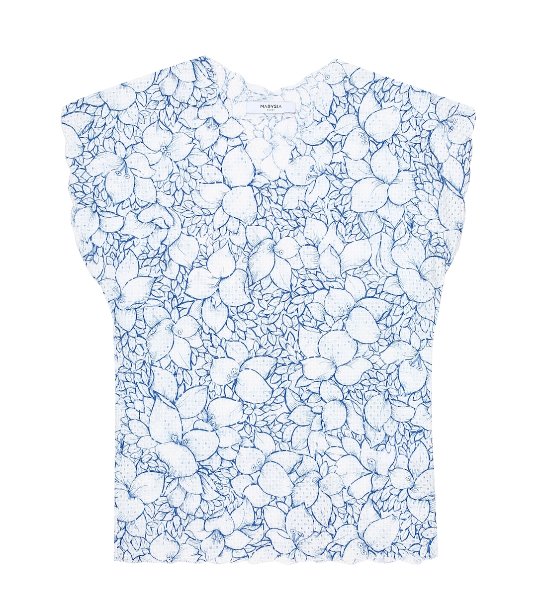 Shelby Island floral cotton tunic | Marysia Bumby