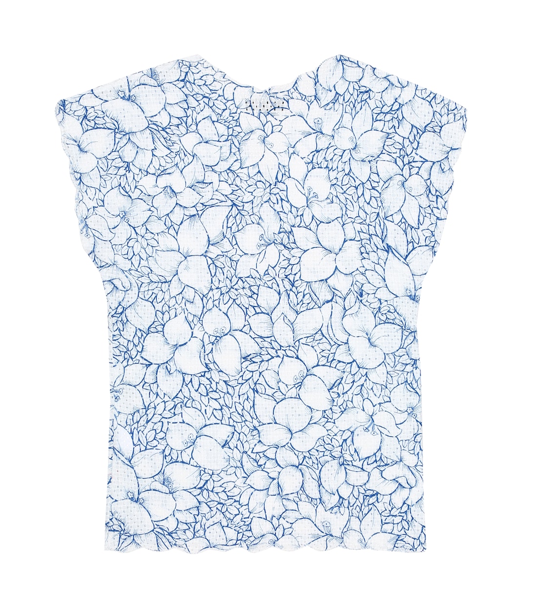 Shelby Island floral cotton tunic | Marysia Bumby