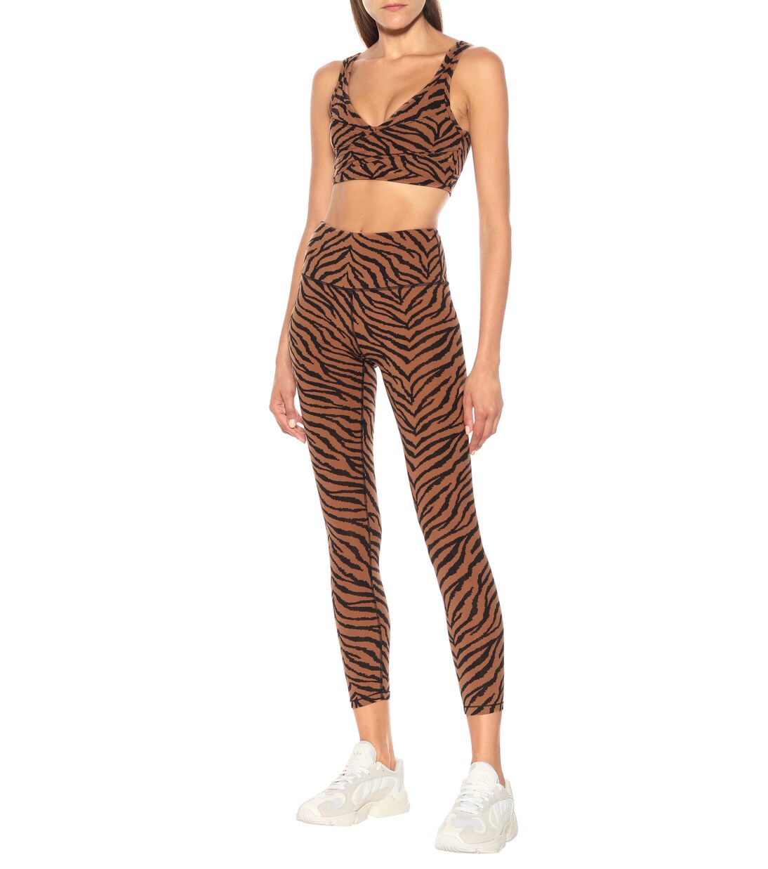 Kellam zebra-print sports bra | Varley