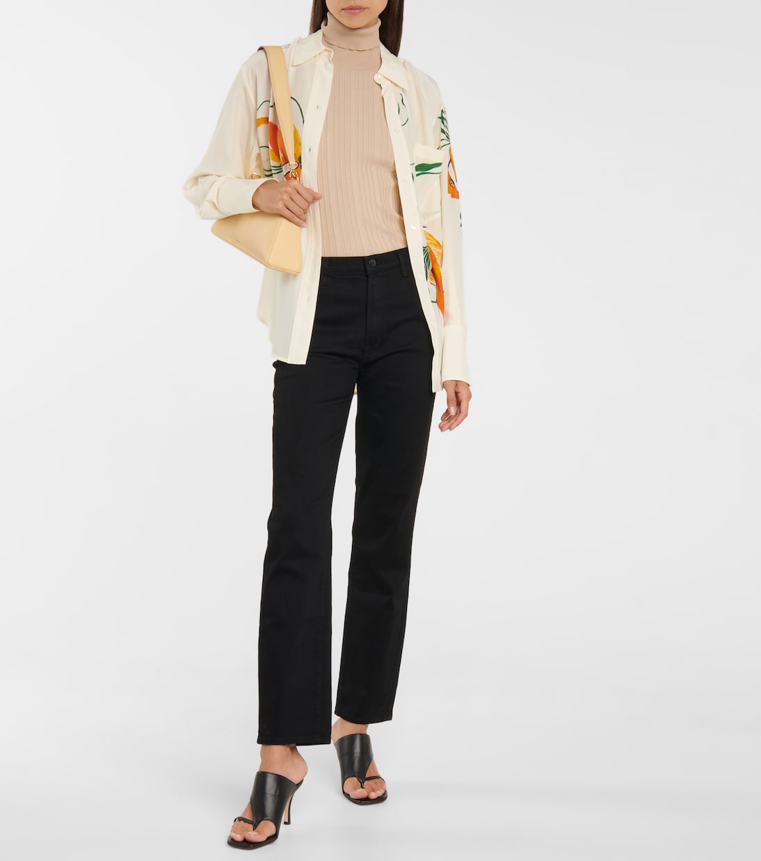 High-Rise Straight Jeans Tegan | J Brand