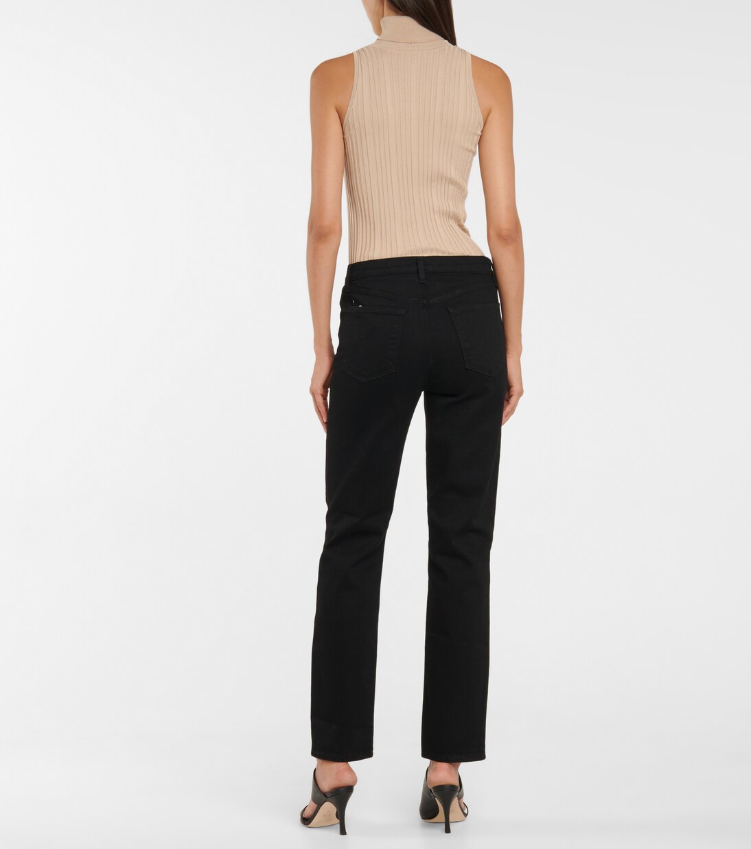 High-Rise Straight Jeans Tegan | J Brand