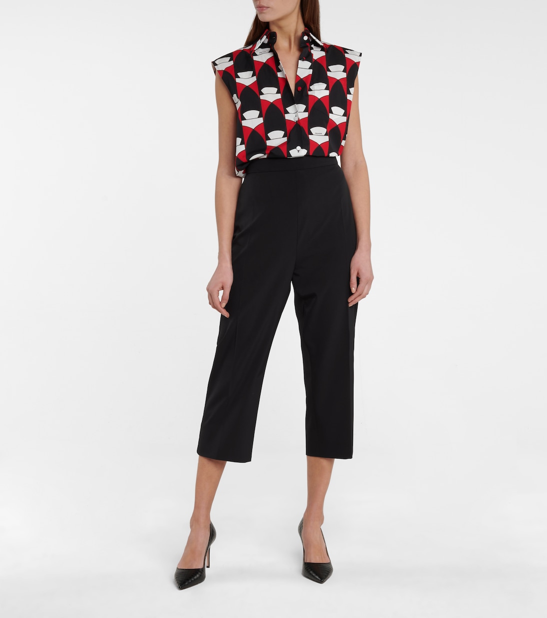 Cropped-Hose | Prada