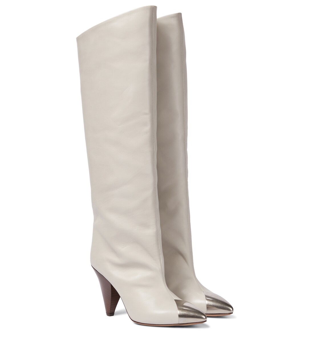 Lelize leather knee-high boots | Isabel Marant