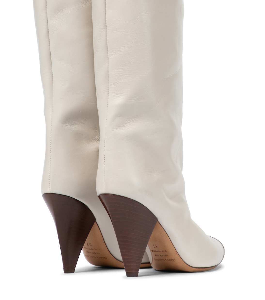 Lelize leather knee-high boots | Isabel Marant
