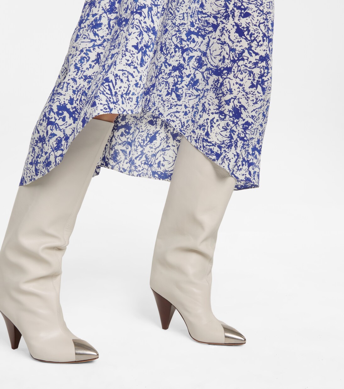 Lelize leather knee-high boots | Isabel Marant