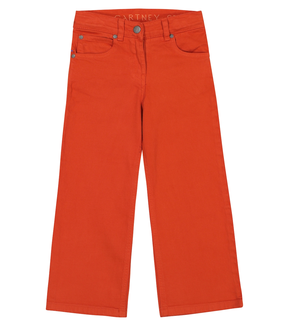 Jeans anchos de algodón | Stella McCartney Kids