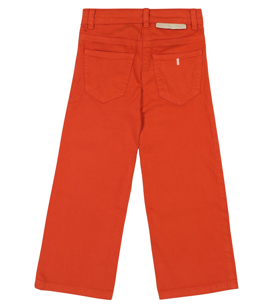 Jeans anchos de algodón | Stella McCartney Kids