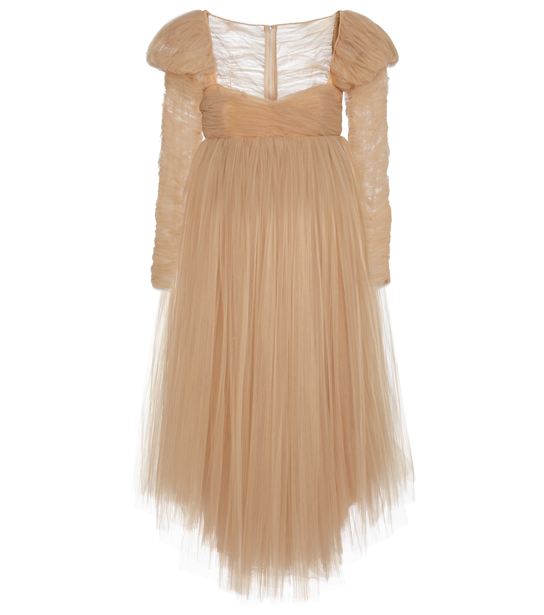 Trisha pleated tulle minidress | Khaite