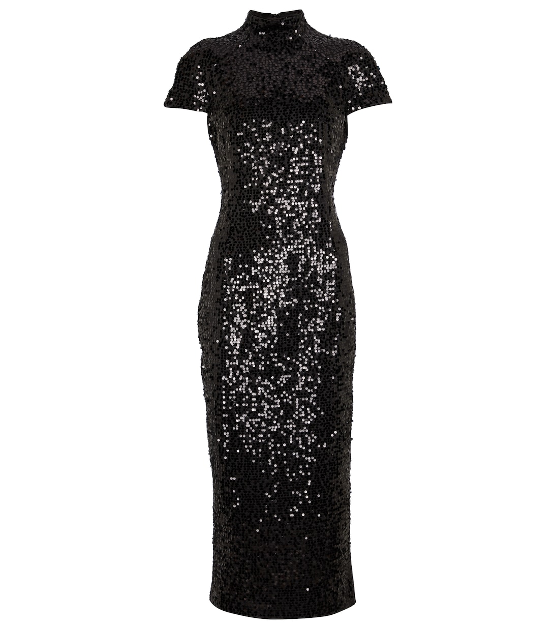 Midikleid mit Pailletten | Rasario