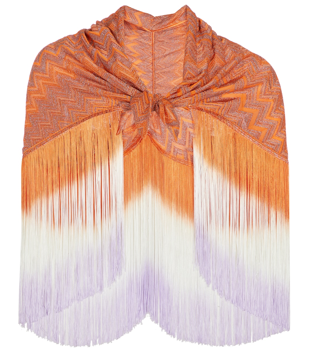 Zig-zag knit shawl | Missoni Mare