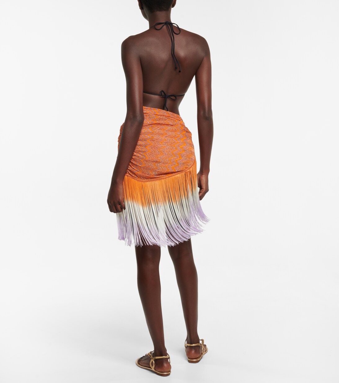 Zig-zag knit shawl | Missoni Mare