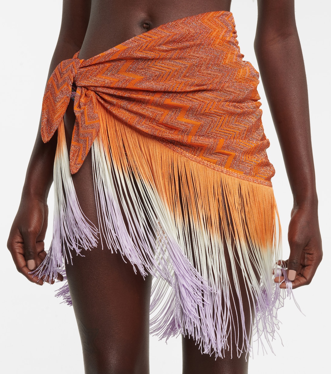 Zig-zag knit shawl | Missoni Mare