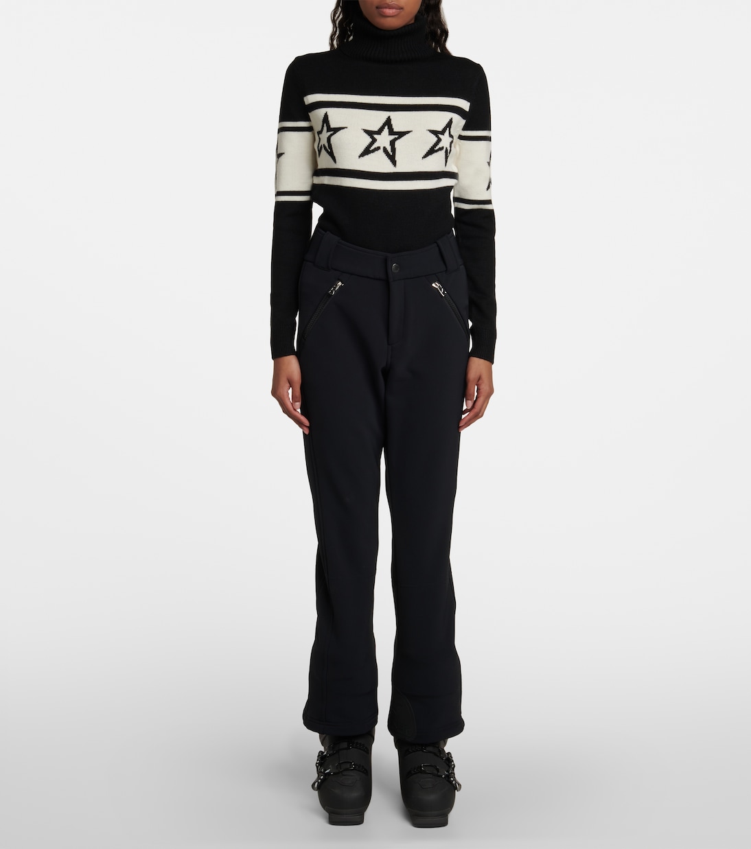 Chopper wool turtleneck sweater | Perfect Moment
