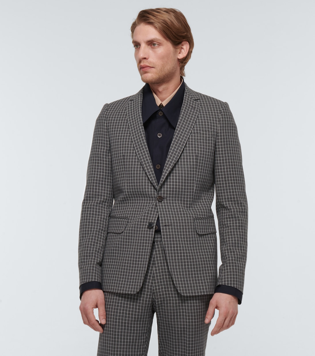 Karierter Anzug aus Baumwolle | Dries Van Noten