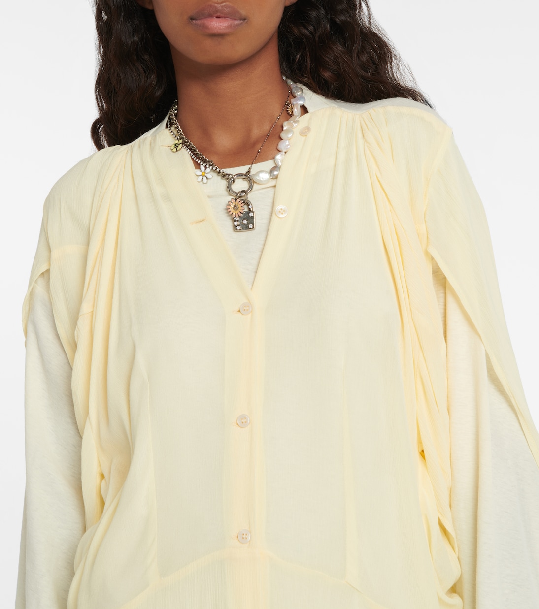 Layered midi dress | Acne Studios