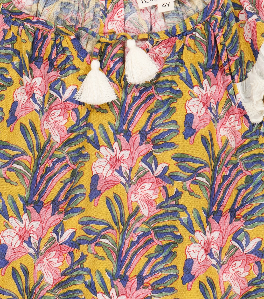 Bedruckte Bluse Iris aus Baumwolle | Louise Misha