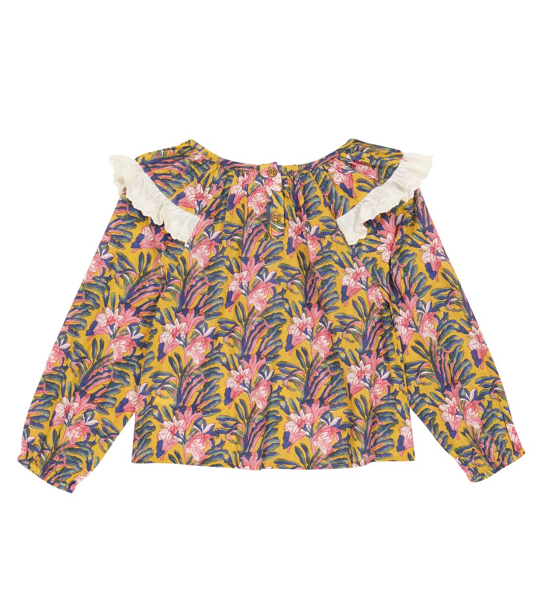 Bedruckte Bluse Iris aus Baumwolle | Louise Misha