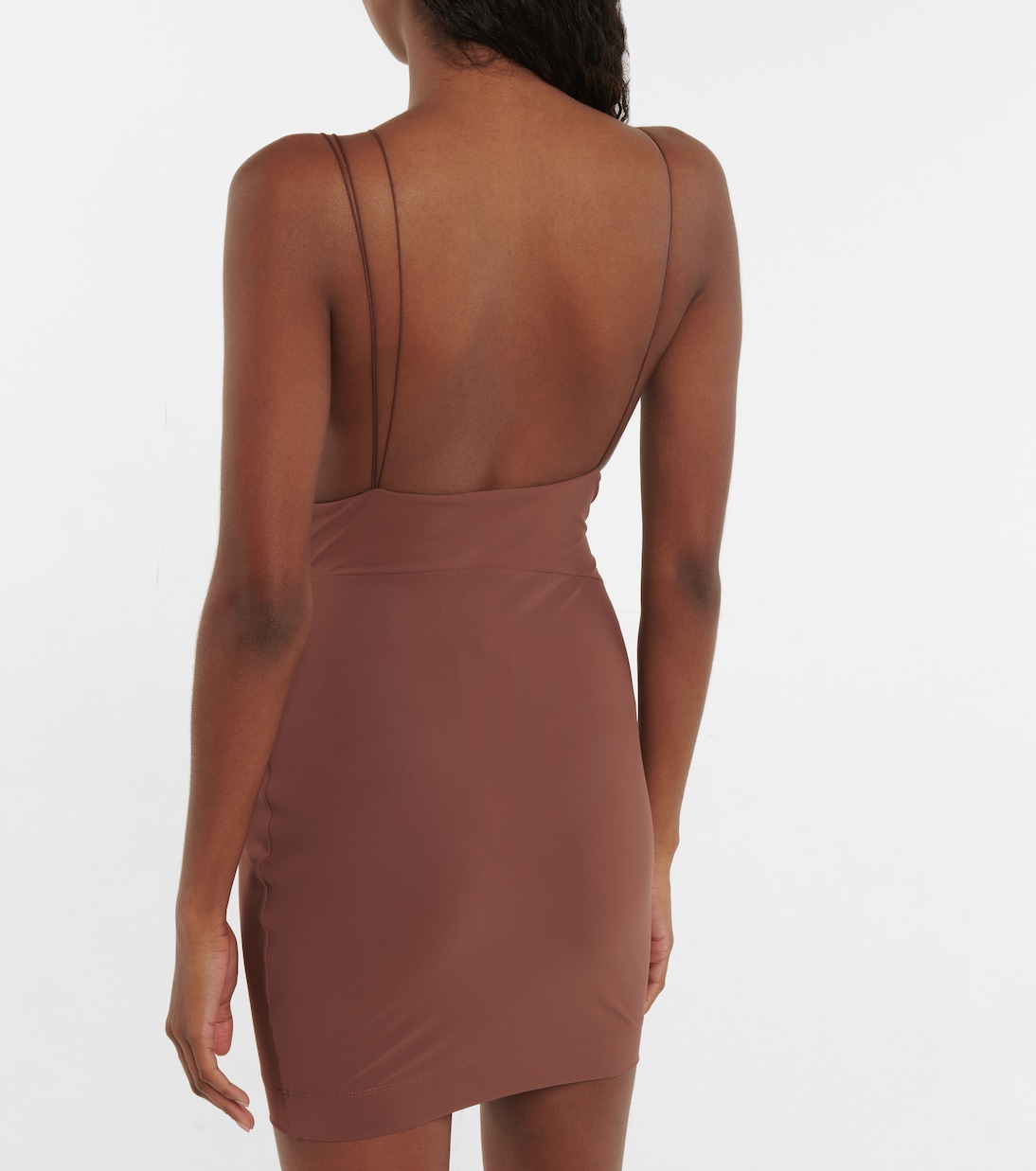 Cutout ruched minidress | Nensi Dojaka
