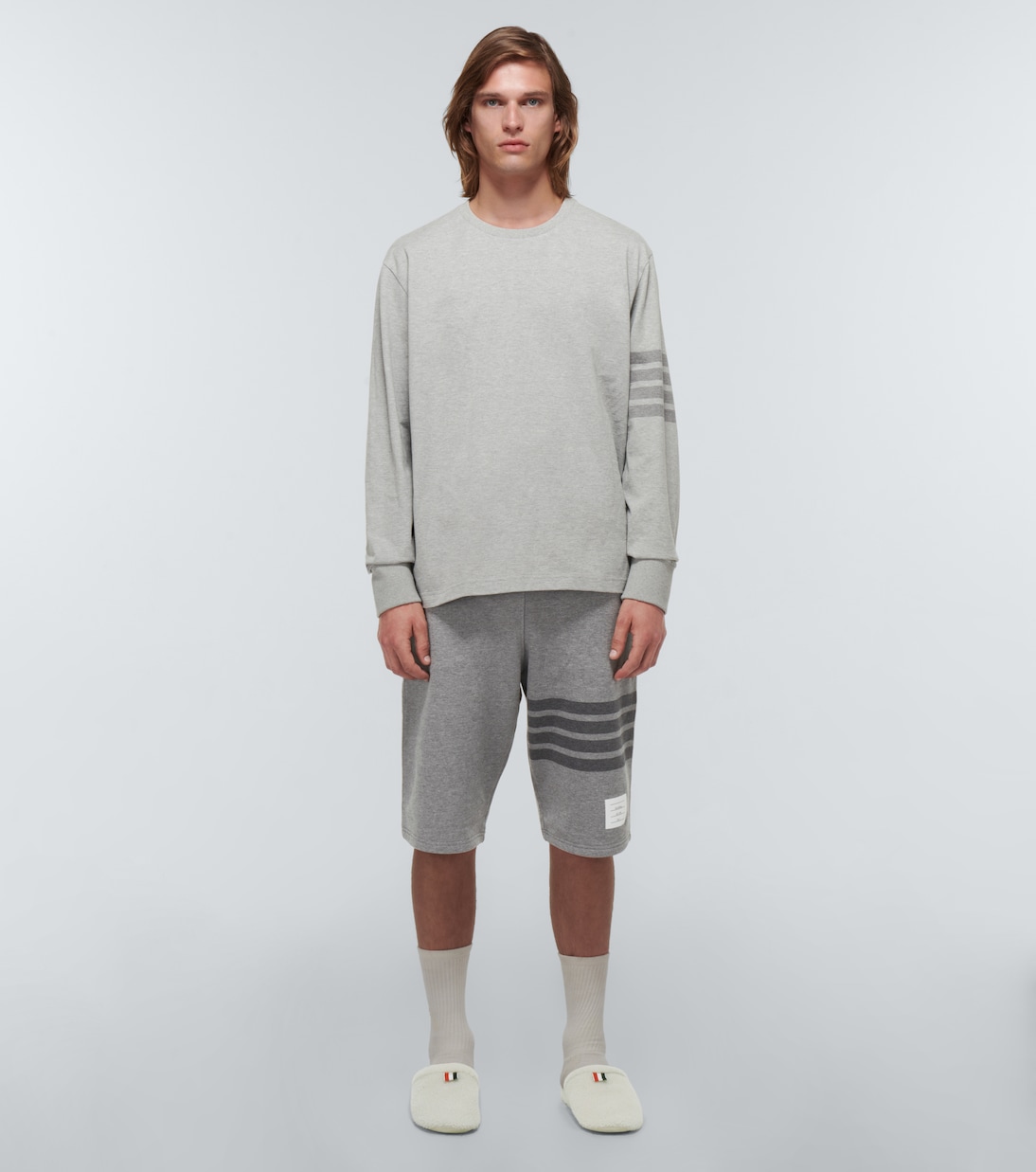 Shearling slippers | Thom Browne