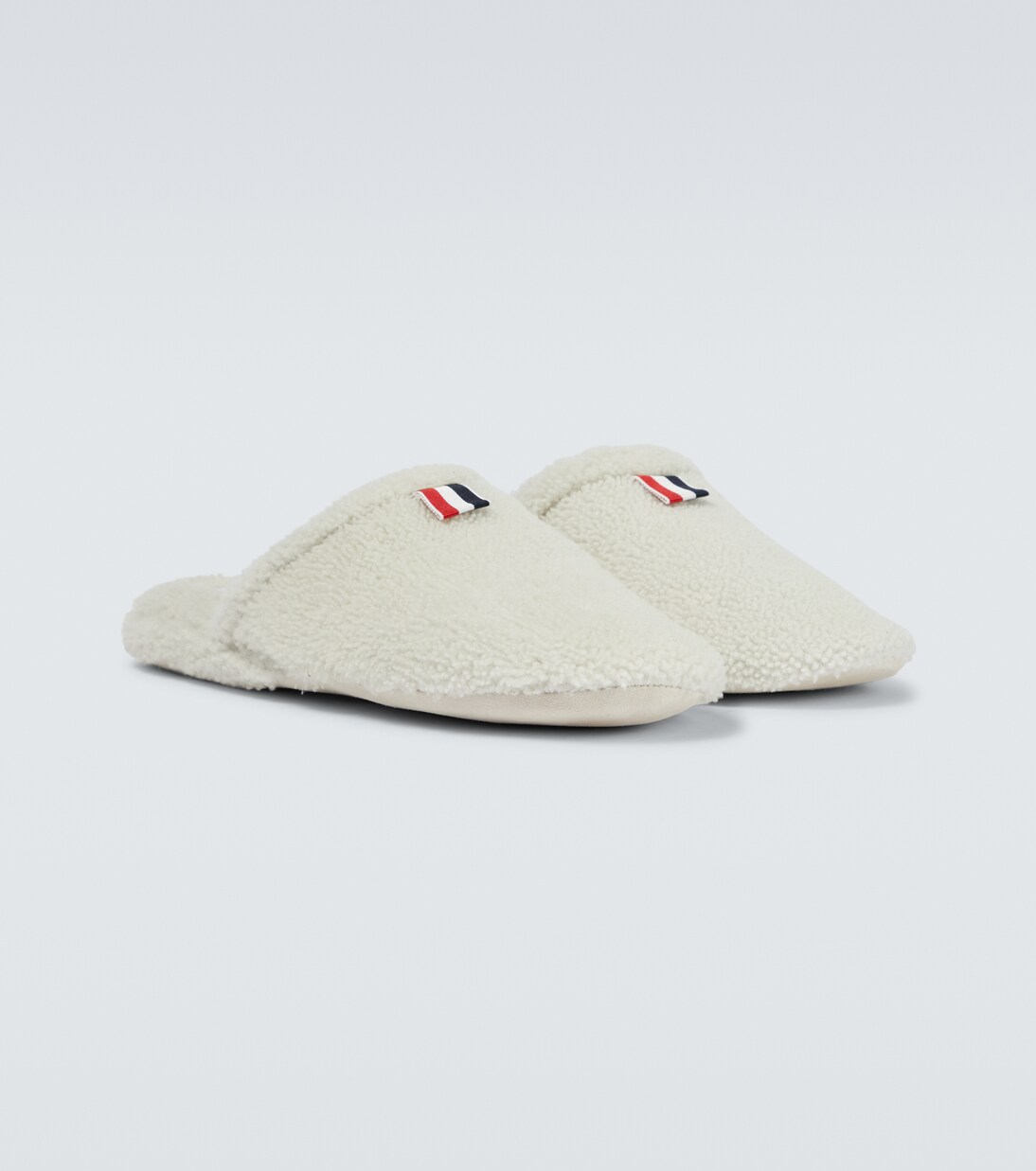 Shearling slippers | Thom Browne