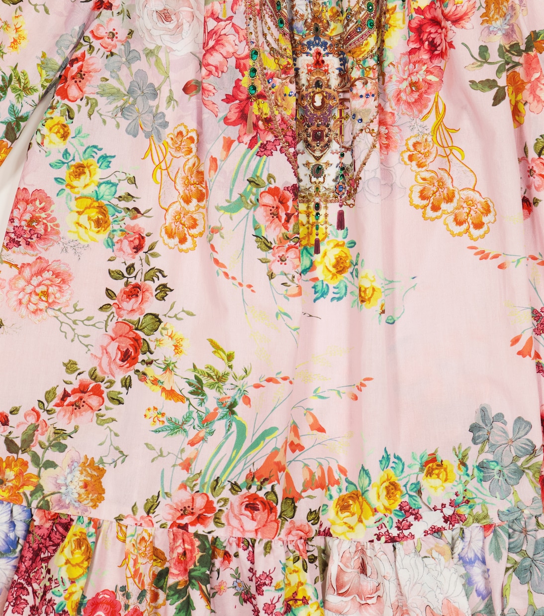 Bedrucktes Kleid aus Baumwolle | Camilla Kids