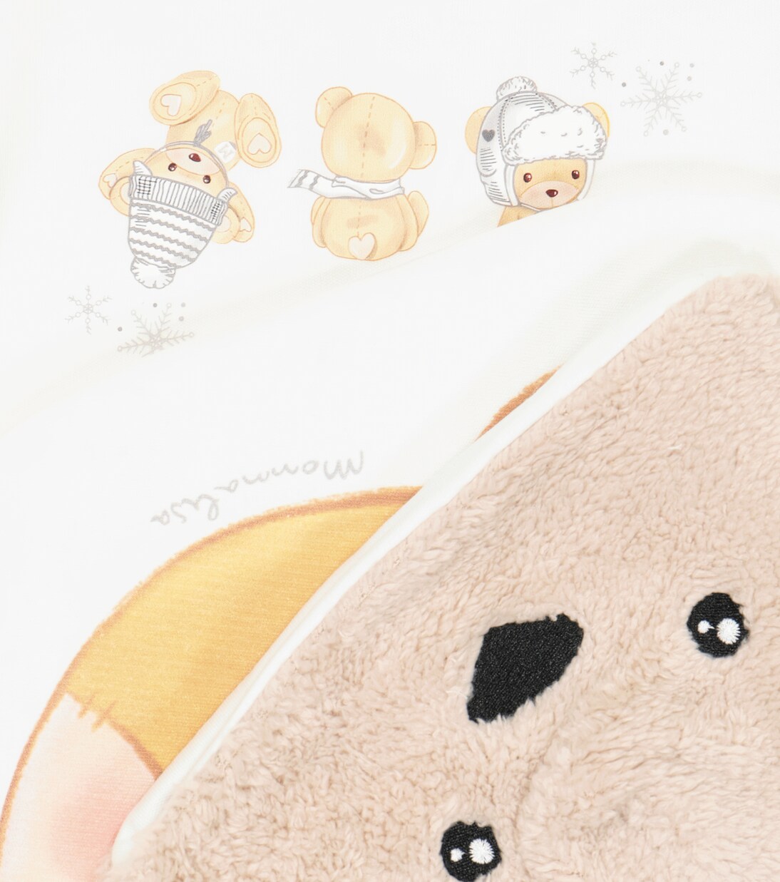 Baby Set aus Strampler und Mütze | Monnalisa