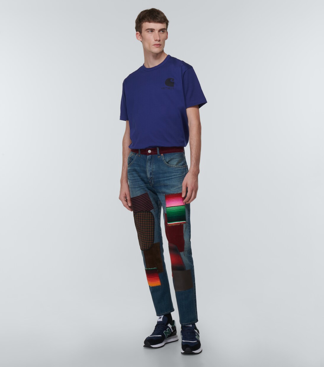 x Carhartt - T-shirt in cotone con logo | Junya Watanabe