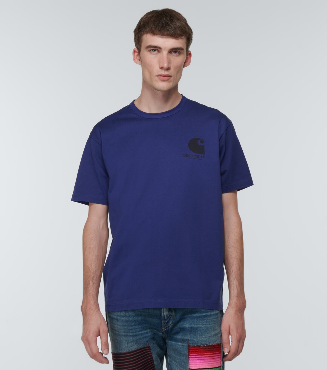 x Carhartt - T-shirt in cotone con logo | Junya Watanabe