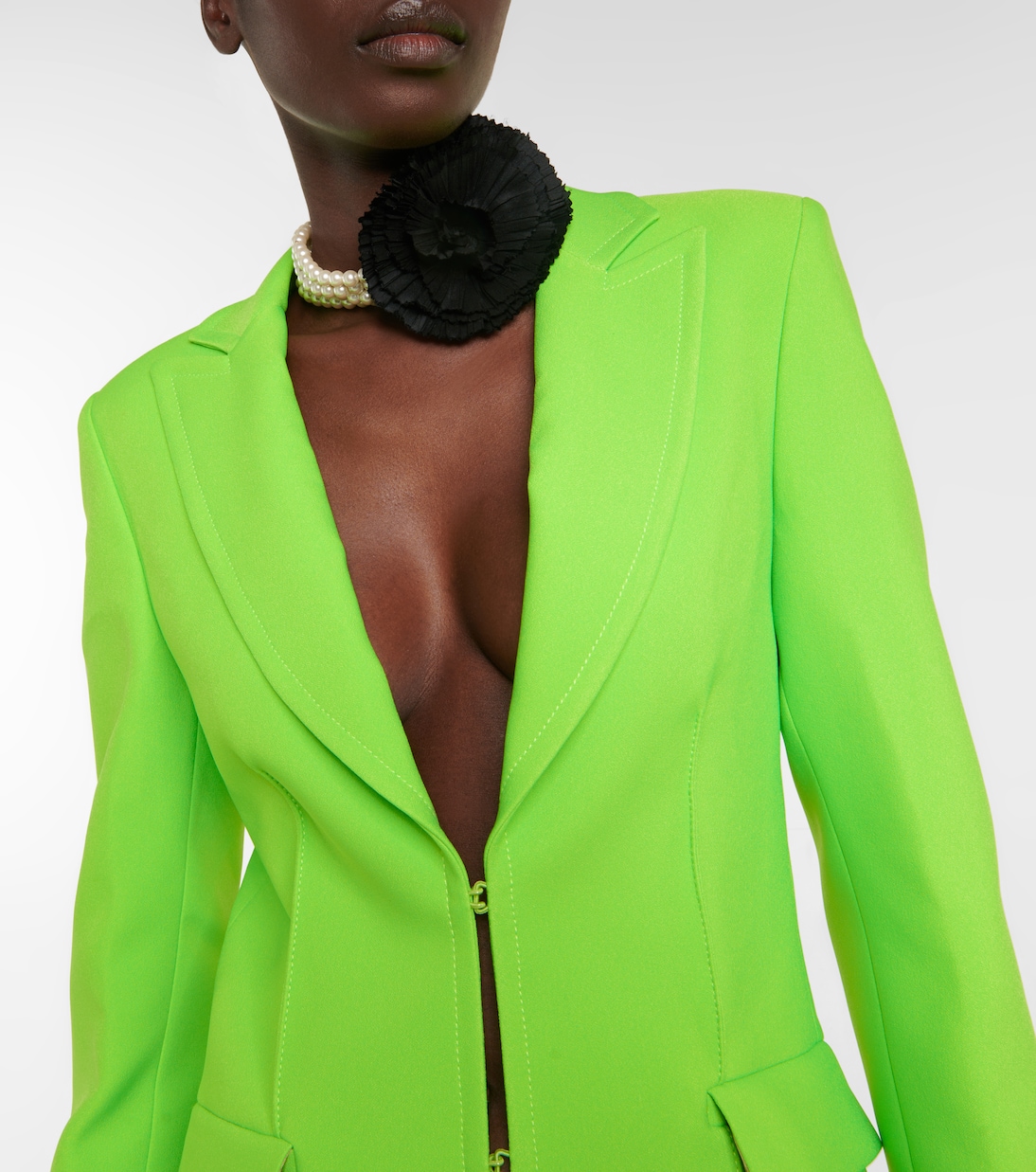 Crêpe blazer | Blumarine