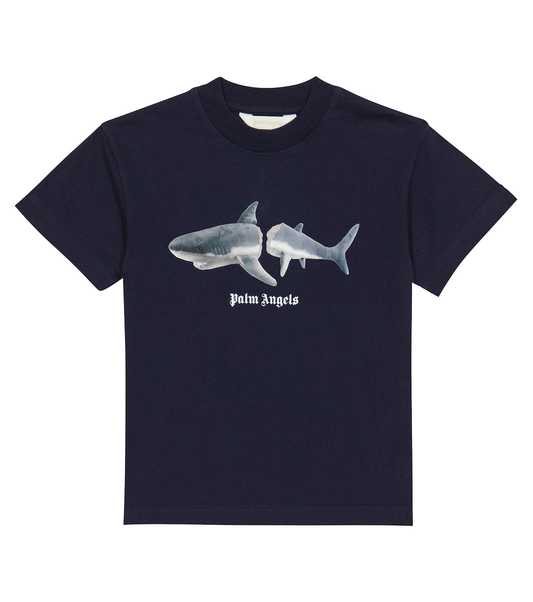 T-shirt imprimé en coton | Palm Angels Kids