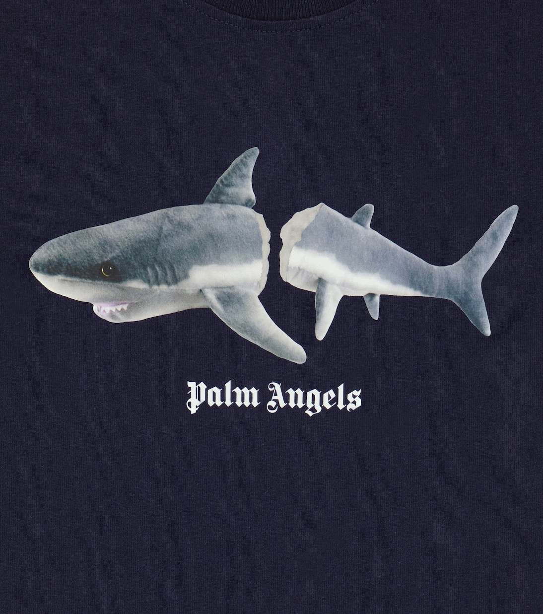 T-shirt imprimé en coton | Palm Angels Kids