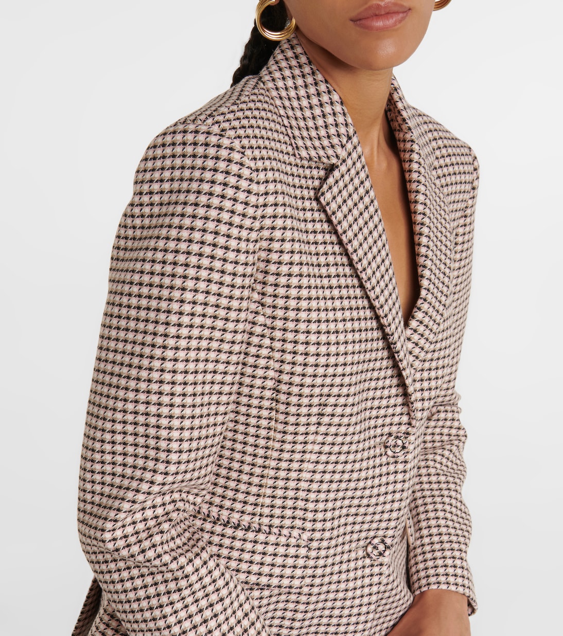 Fenice gingham blazer | Altuzarra