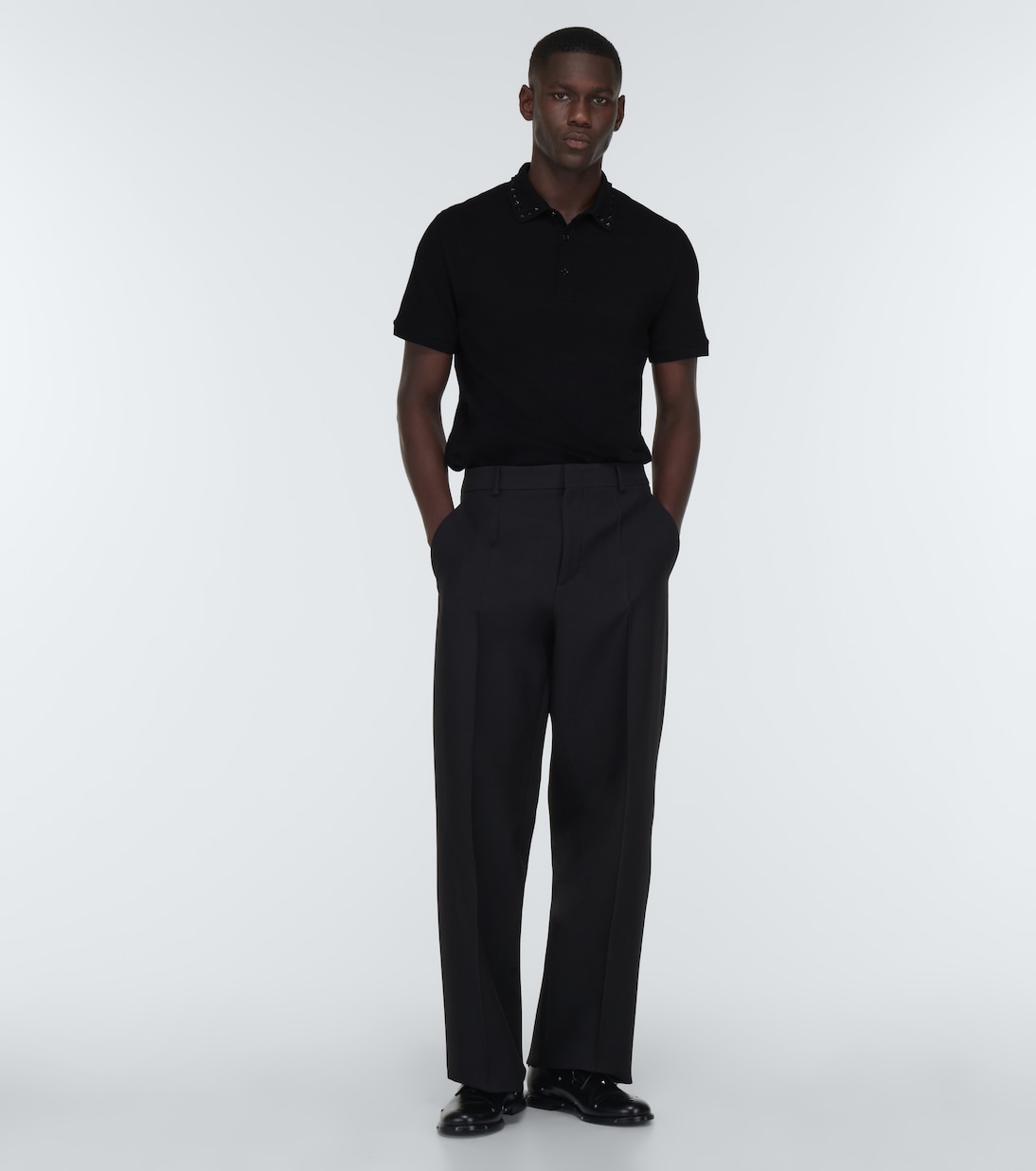 Rockstud cotton polo shirt | Valentino