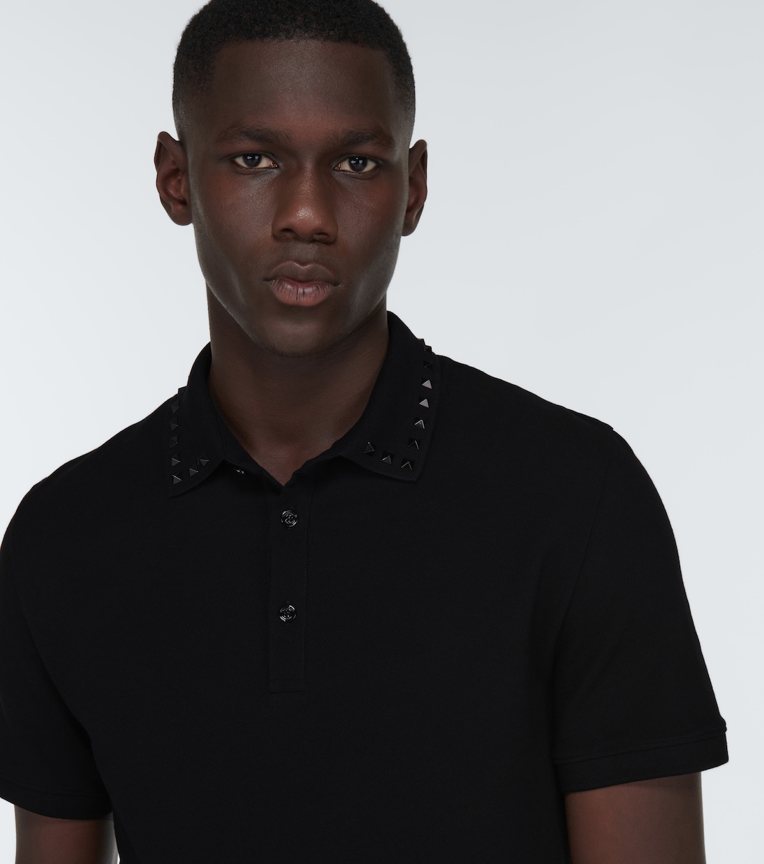 Rockstud cotton polo shirt | Valentino