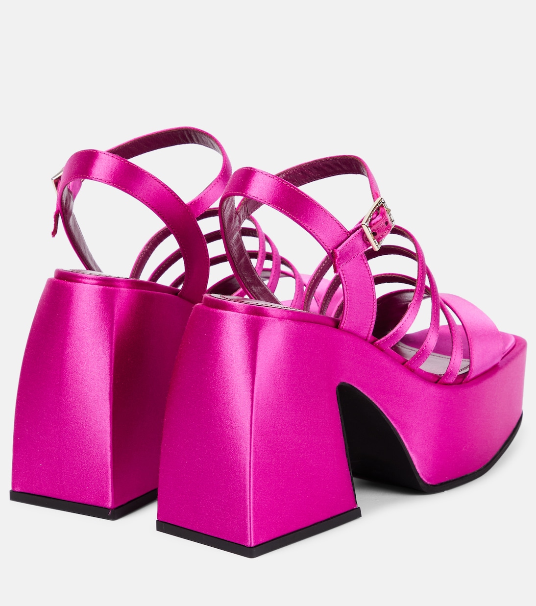 Bulla Chibi satin platform sandals | Nodaleto
