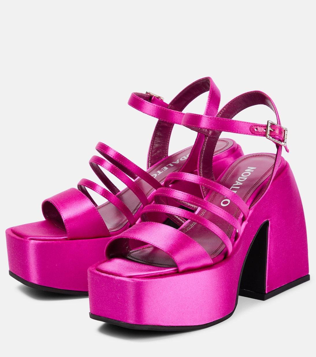 Bulla Chibi satin platform sandals | Nodaleto