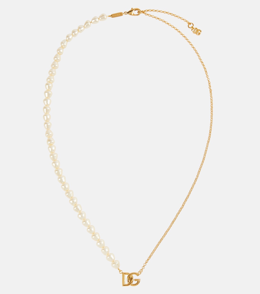 Collier DG à perles fantaisie | Dolce&Gabbana