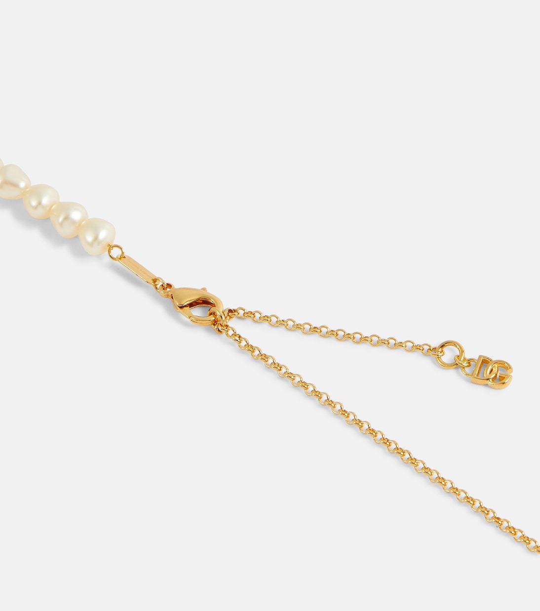 Collier DG à perles fantaisie | Dolce&Gabbana